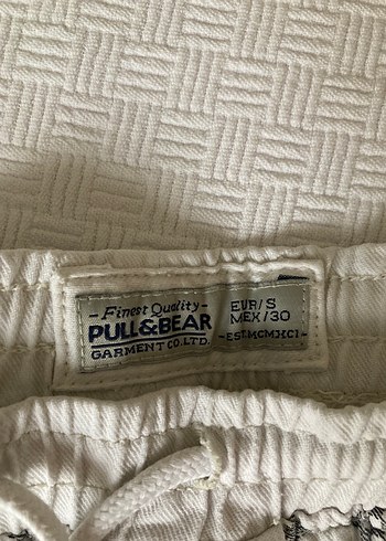 Pull and Bear Bohem Keten Şort - Görsel 3