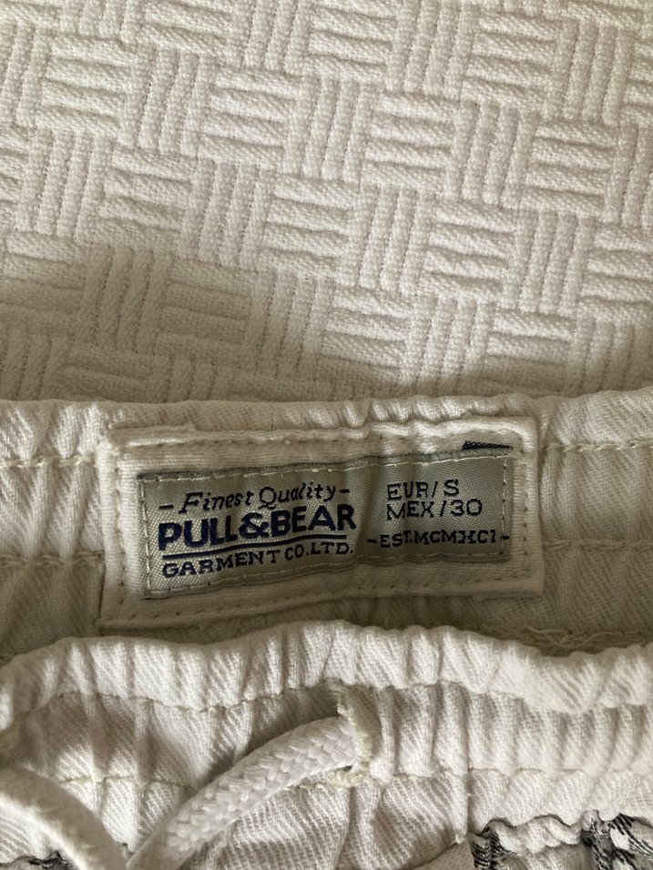 Pull and Bear Bohem Keten Şort - Görsel 3