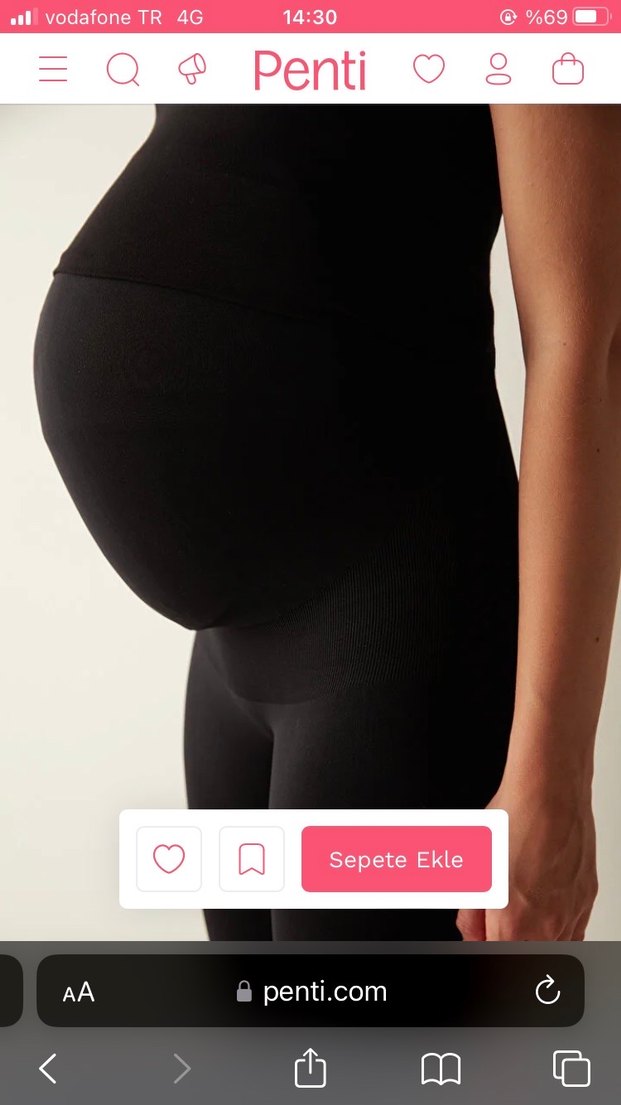 Penti Mama Hamile Tayt L XL - Görsel 3