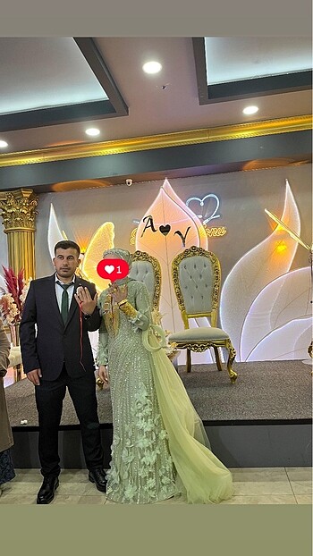 Diğer Özel tasarım nişan elbisesi abiye