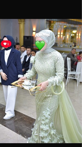 Özel tasarım nişan elbisesi abiye