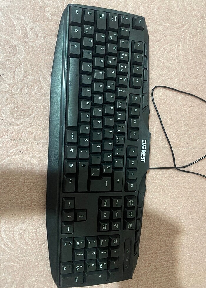 Everest kablolu klavye katiplik - Görsel 2