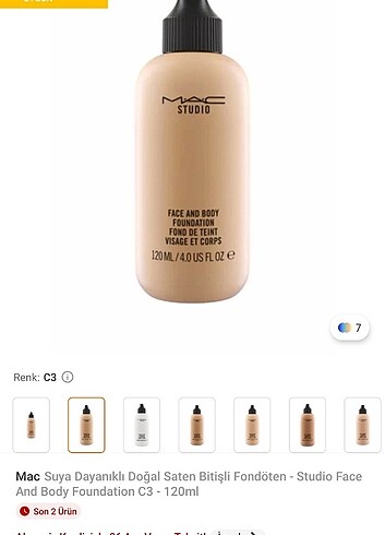 Mac Face and Body