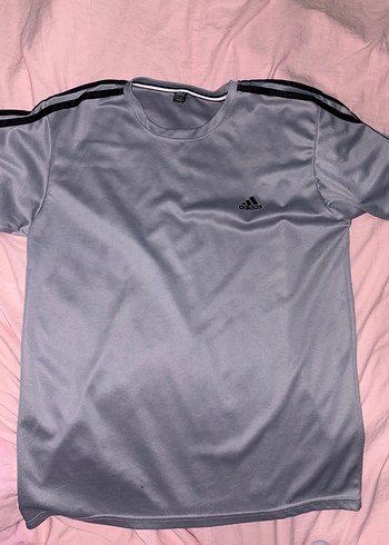 Adidas Gri Spor Tisort