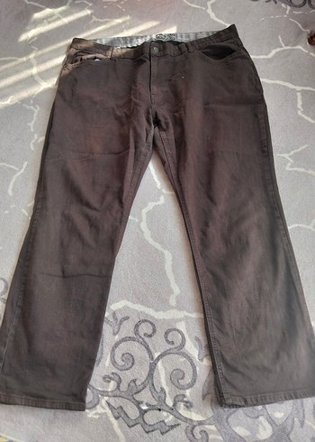LC Waikiki Koyu Kahverengi Rahat Kesim Pantolon Lc Waikiki
