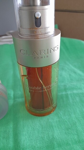 Clarins Crem ve Serum şişeleri boş 