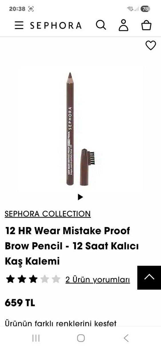 Deborah Milano Koyu Kahverengi Kaş Kalemi - Görsel 5