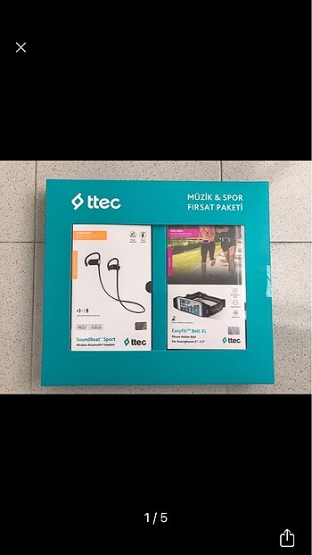 Ttec kulaklık ve telefon bel çantası