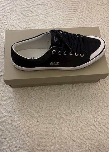 Lacoste Siyah Suet Sneaker
