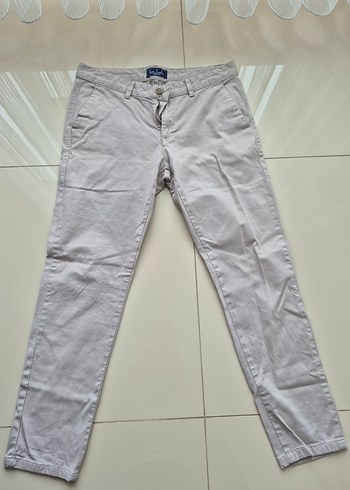 Bej Erkek Regular Fit Pamuk Pantolon