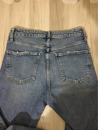 s Beden mavi Renk Zara yüksel bel slim fit jean