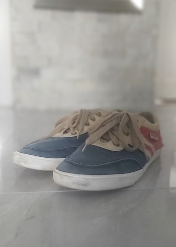 Dockers Sehir Stiline Uygun Mavi Beyaz Sneaker