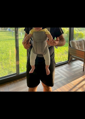Beden BabyBjörn Mini Kanguru 3D Jersey Açık Gri