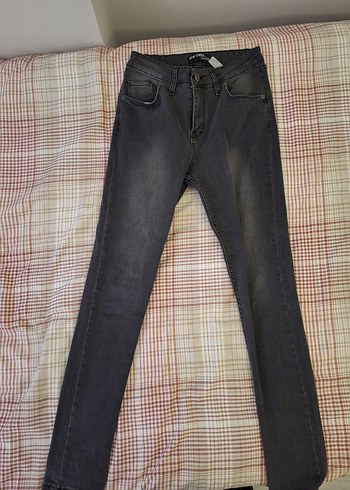 Diğer Koyu Gri Slim Fit Denim Jean