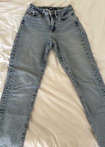 Mavi Jeans Acik Mavi Yuksek Bel Denim Jean