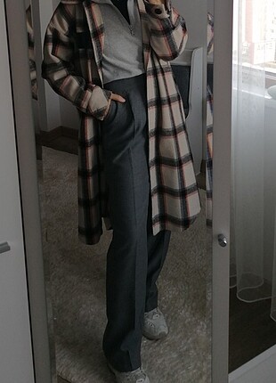 38 Beden beyaz Renk Oversize oduncu gömlek/ceket