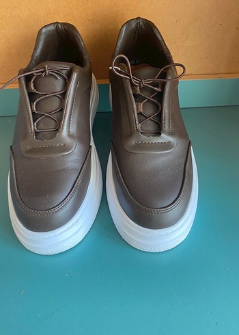 Diğer Kahverengi Deri Sneaker