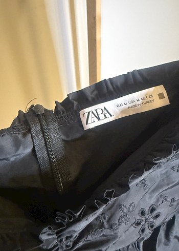 Nakışlı Siyah Gotik Midi Elbise - Görsel 2