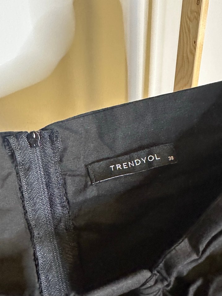 Siyah Mini Bluz - Görsel 3