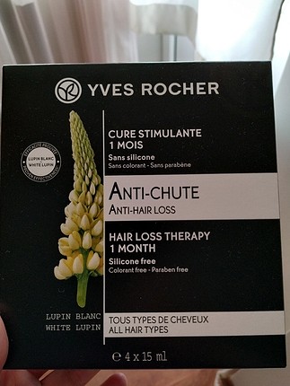 Yves Rocher saç dökülmesini önleyici serum