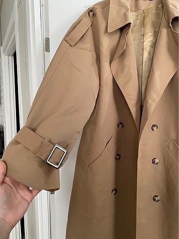 36 Beden Camel trençkot