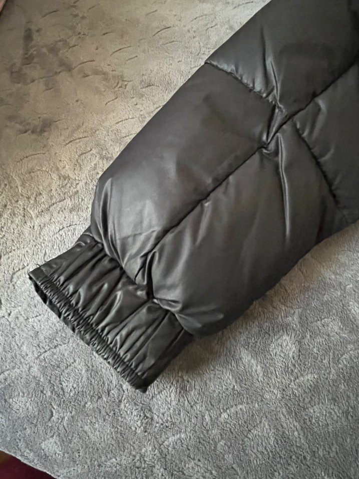 Mango Siyah Şişme Unisex Mont — görsel 9/11