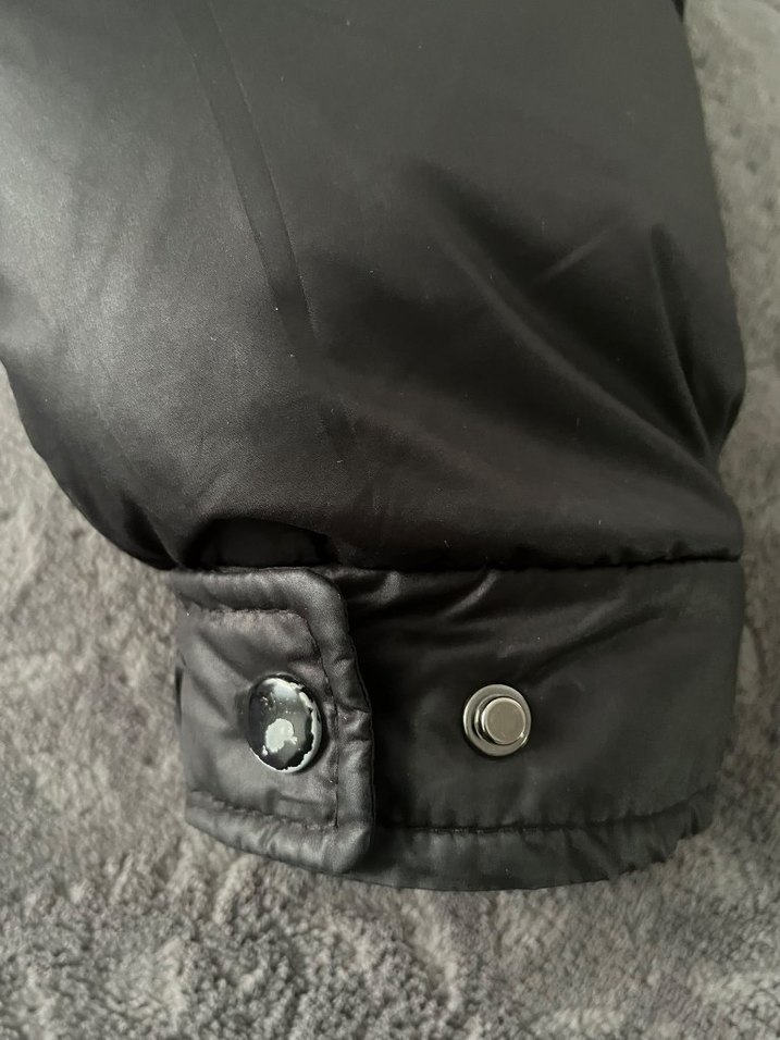 Mango Siyah Şişme Unisex Mont — görsel 10/11