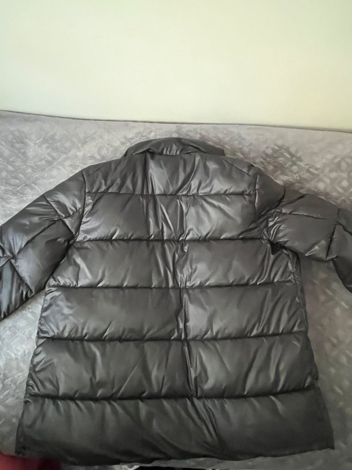 Mango Siyah Şişme Unisex Mont — görsel 7/11