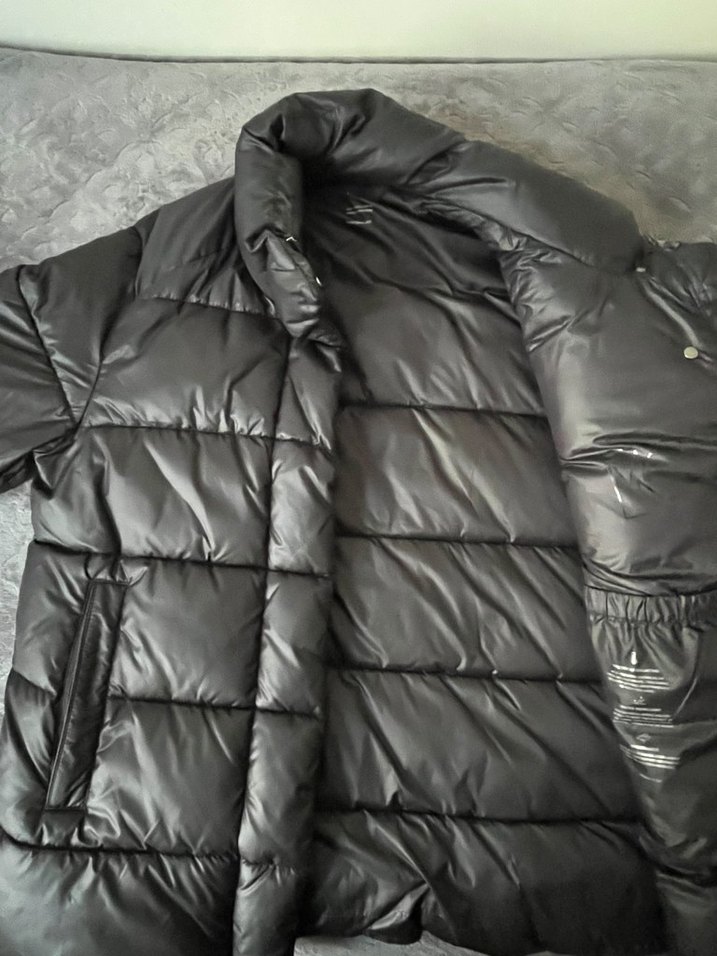 Mango Siyah Şişme Unisex Mont — görsel 2/11