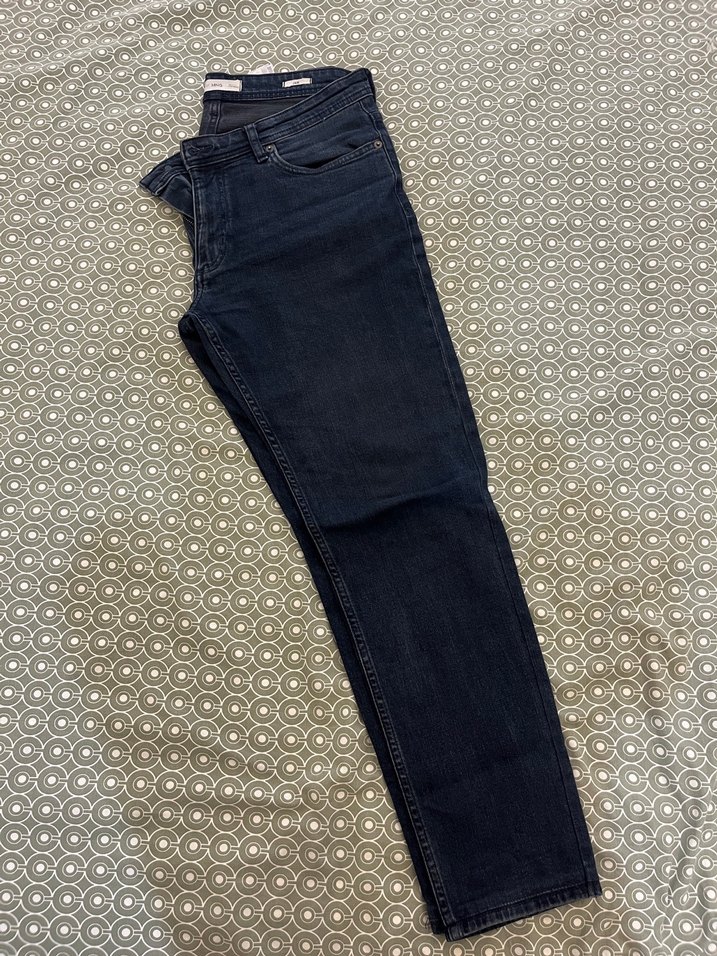 Koyu Lacivert Denim Jean — görsel 3/4