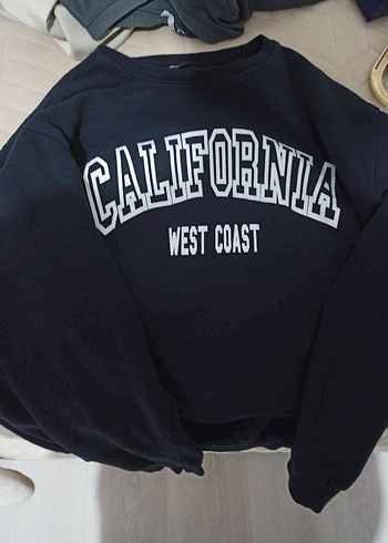 Diğer California West Coast Siyah Sweatshirt