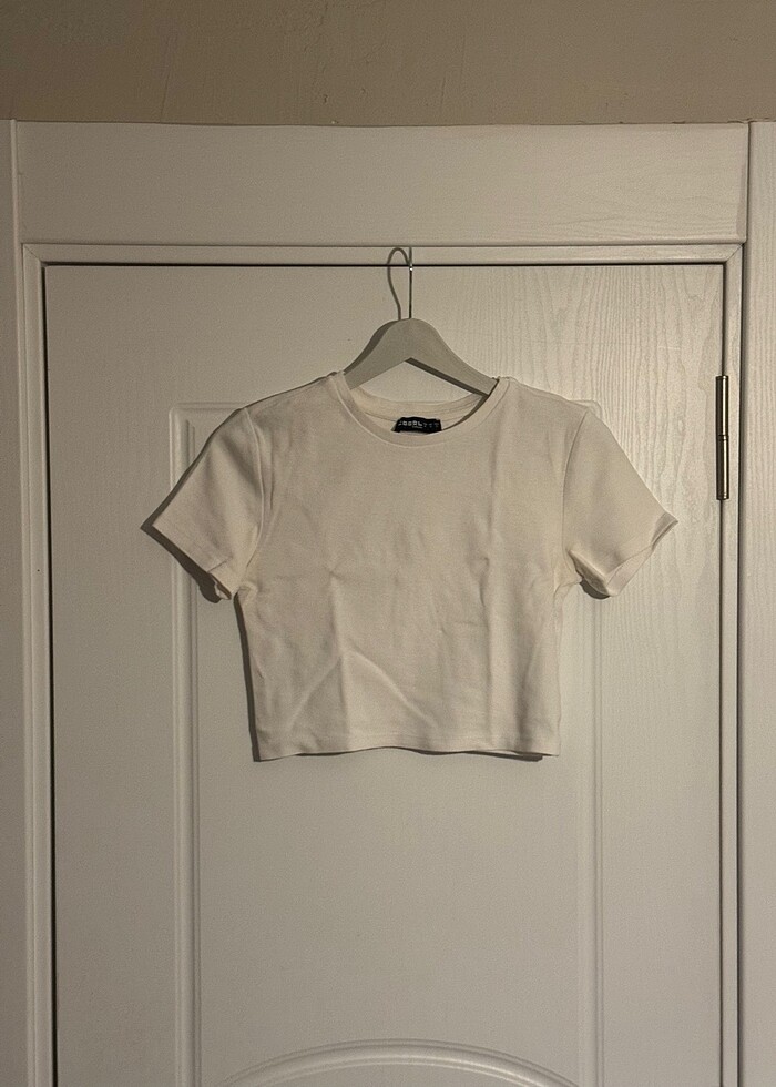 Defacto Beyaz Basic Tshirt - Görsel 3