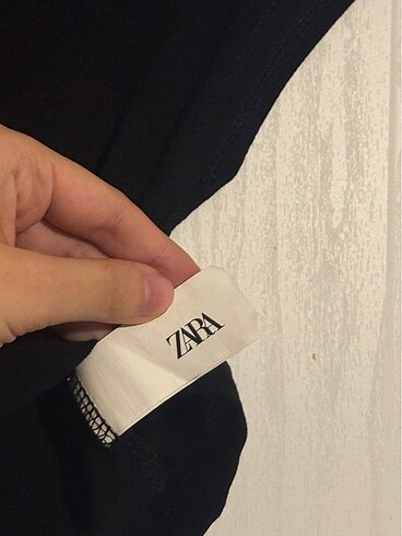 Zara Siyah Basic Tshirt - Görsel 6
