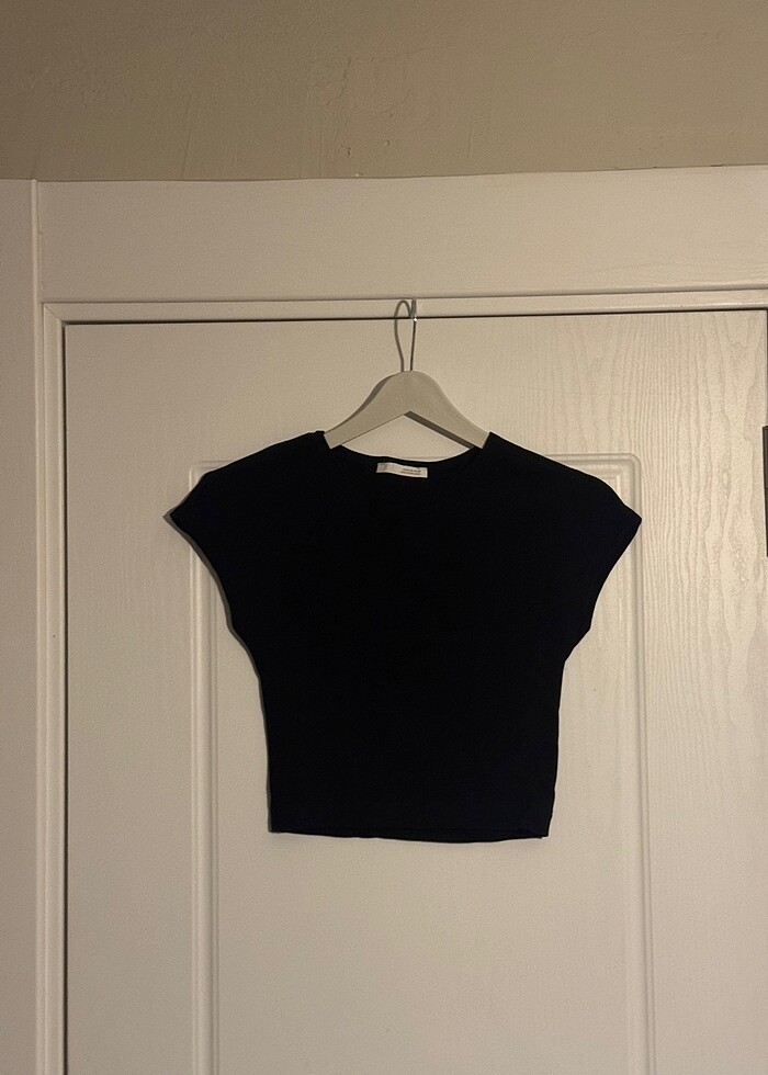 Zara Siyah Basic Tshirt - Görsel 2