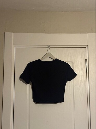 Zara Basic Siyah Tshirt - Görsel 6