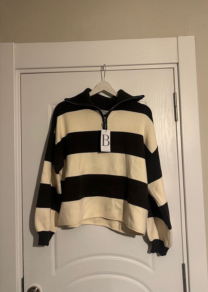 Stradivarius Örme Kazak - Görsel 2