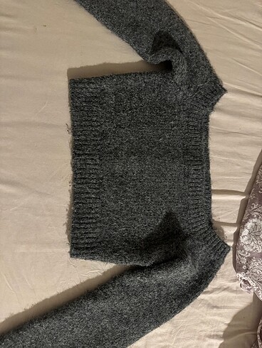 Twist Gri Kazak - Görsel 3