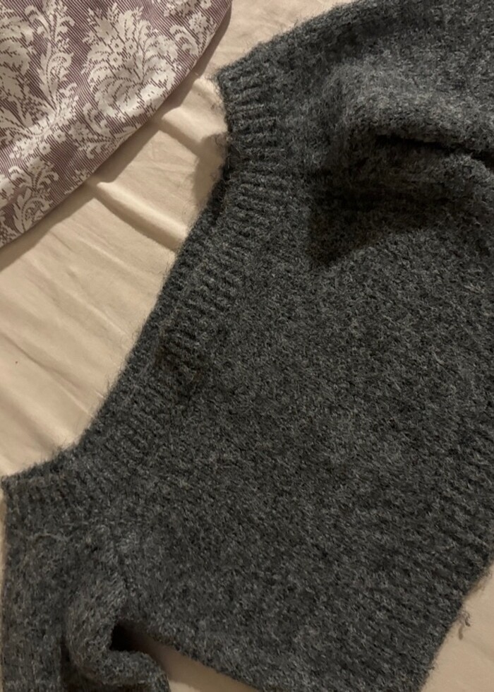 Twist Gri Kazak - Görsel 2