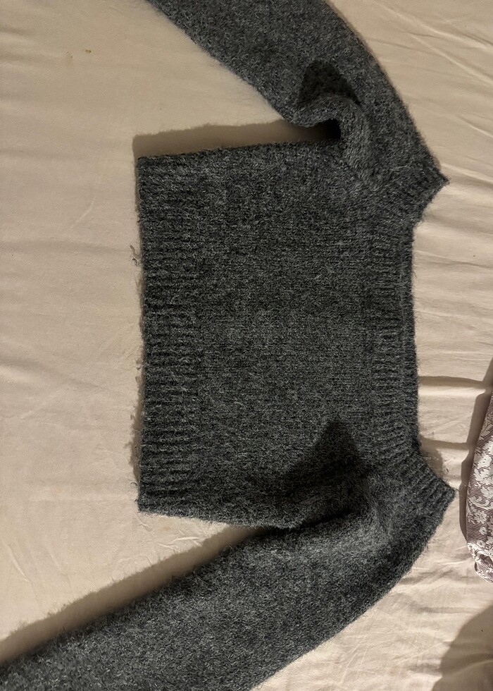 Twist Gri Kazak - Görsel 3