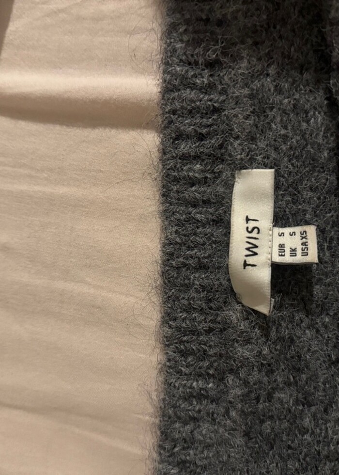 Twist Gri Kazak - Görsel 5