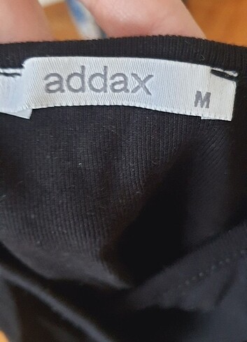 m Beden Addax Siyah Kruvaze Askılı Bluz