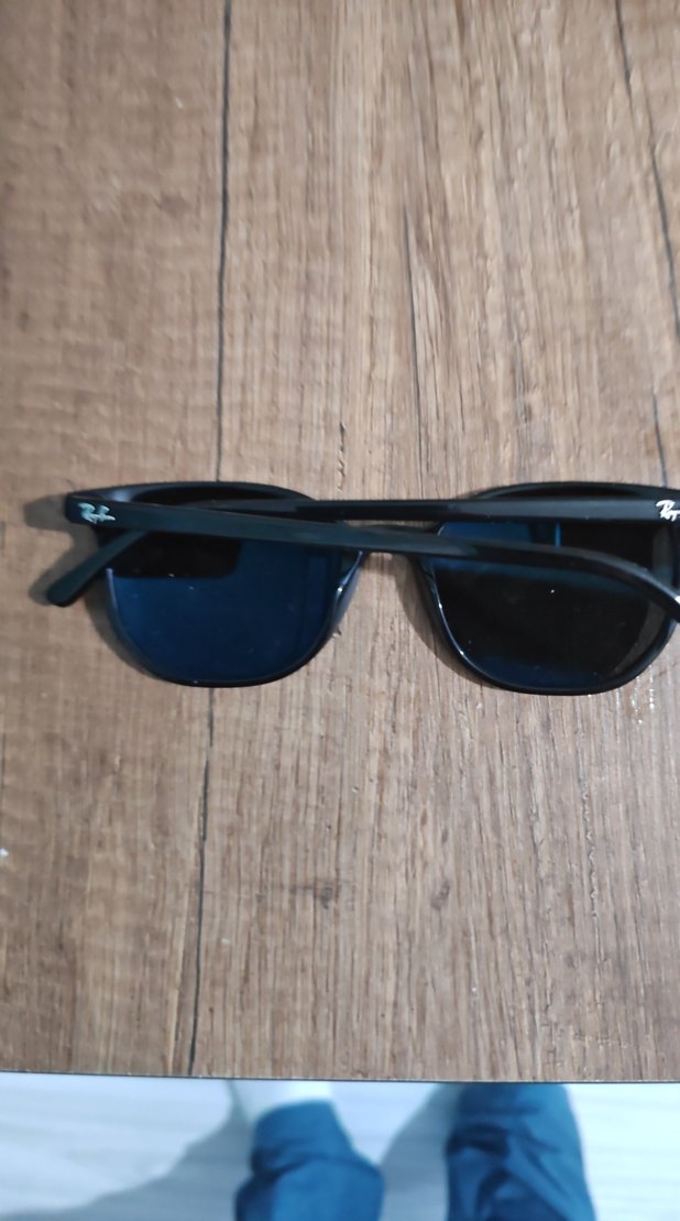 Ray-Ban 2197 Siyah Köşeli Güneş Gözlüğü orjinal Unisex — görsel 3/8