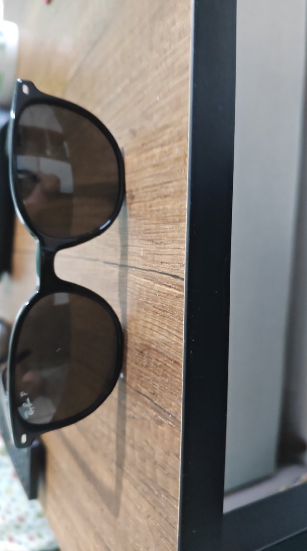 Ray-Ban 2197 Siyah Köşeli Güneş Gözlüğü orjinal Unisex — görsel 5/8