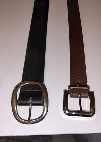 Diğer 2 Adet Sik Ve Minimalist Deri Kemerler