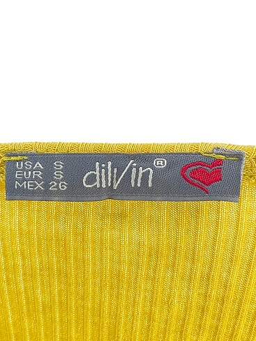 s Beden sarı Renk Dilvin T-shirt %70 İndirimli.