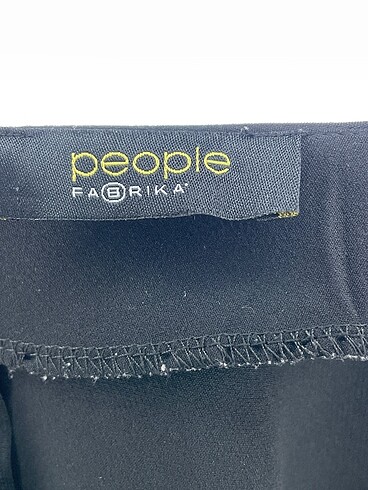34 Beden siyah Renk Fabrika Kısa Elbise %70 İndirimli.