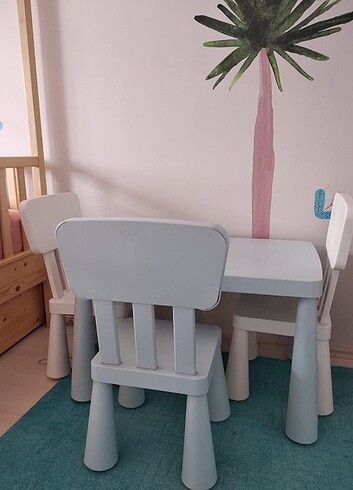 Ikea mammut masa sandalye 