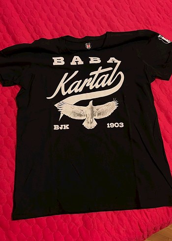 Beşiktaş Baba Kartal Siyah Bjk Tisort