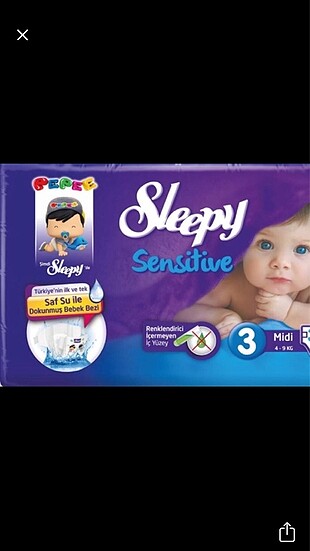 Sleepy 3 numara 68 adet