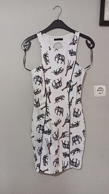 Bershka 34 36 beden elbise 